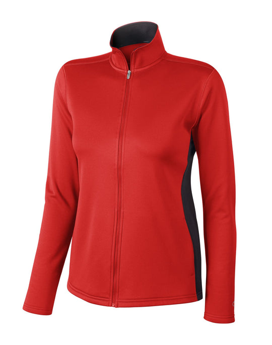 Champion Double Dry Women`s Colorblock Full Zip Jacket