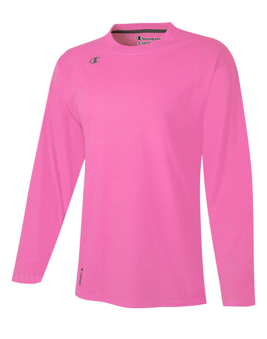 Champion Vapor® Men`s Long Sleeve Cotton Tee