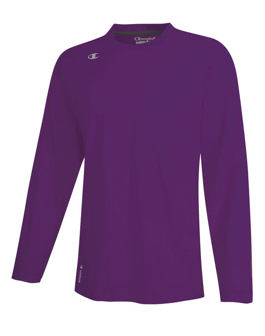 Champion Vapor® Men`s Long Sleeve Cotton Tee