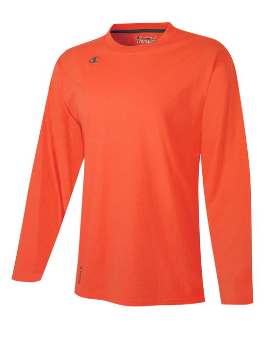 Champion Vapor® Men`s Long Sleeve Cotton Tee