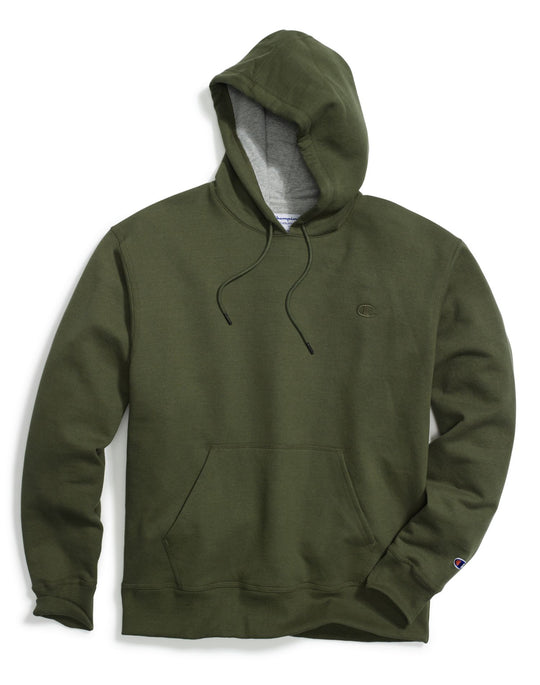Champion Men`s Powerblend Fleece Pullover Crew