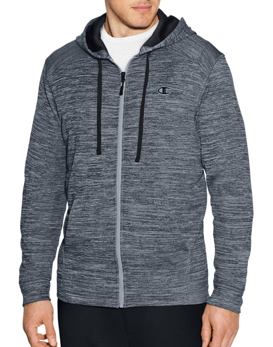 Champion Mens Premium Tech Fleece Full Zip Hood