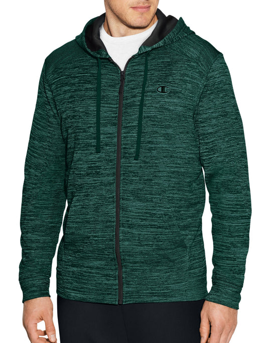 Champion Mens Premium Tech Fleece Full Zip Hood