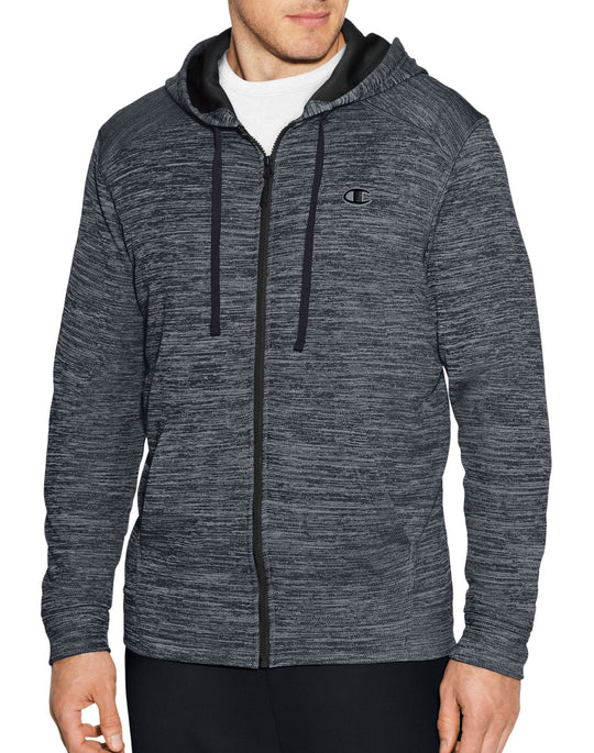 Champion Mens Premium Tech Fleece Full Zip Hood