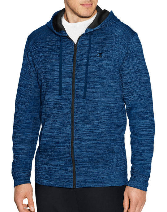 Champion Mens Premium Tech Fleece Full Zip Hood