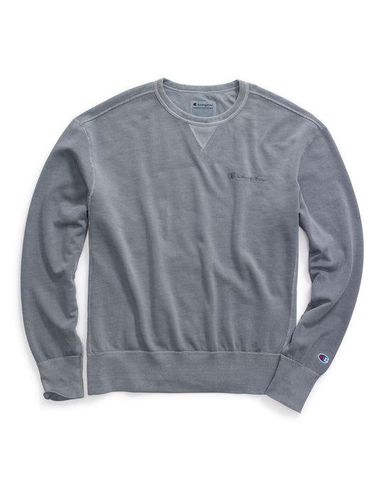 Champion Mens Vintage Dye Fleece Crew