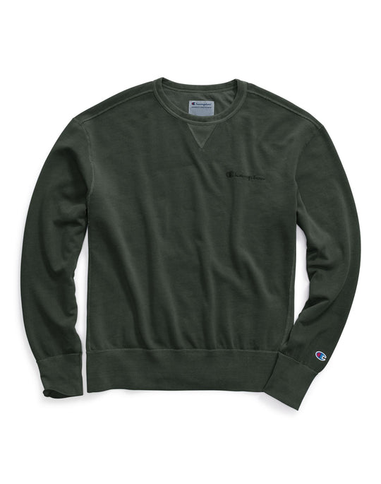 Champion Mens Vintage Dye Fleece Crew