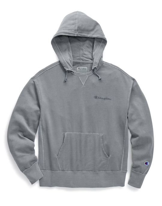 Champion Mens Vintage Dye Fleece Pullover Hoodie