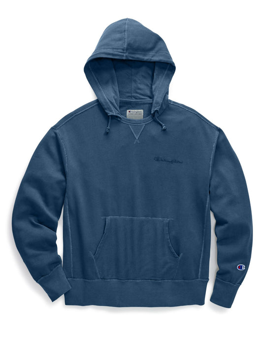 Champion Mens Vintage Dye Fleece Pullover Hoodie