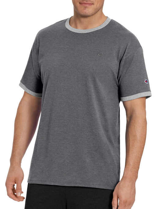 Champion Men`s Classic Jersey Ringer Tee