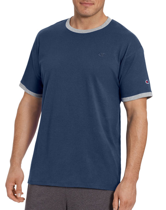 Champion Men`s Classic Jersey Ringer Tee