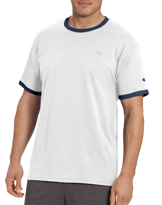 Champion Men`s Classic Jersey Ringer Tee