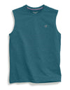Champion Mens Vapor Heather Mesh Texture Muscle Tee