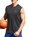 Champion Mens Vapor Heather Mesh Texture Muscle Tee