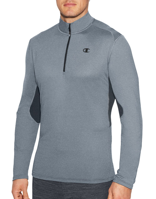 Champion Mens Training Quarter Zip Jacket