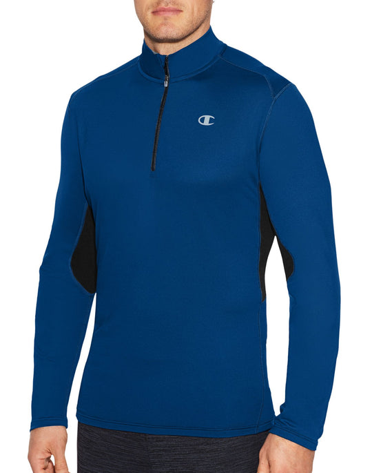Champion Mens Training Quarter Zip Jacket