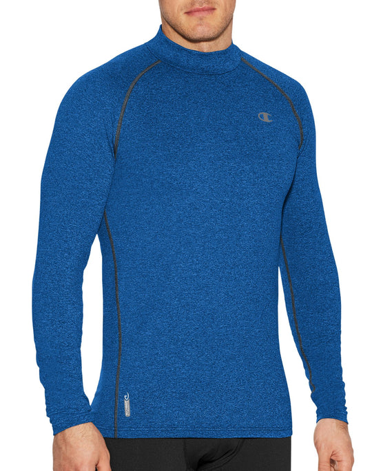 Champion Mens Cold Weather Mock Tee