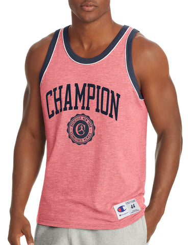 Champion Mens Heritage Tank, Collegiate Crest