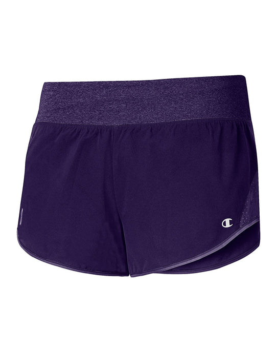 Champion Gear Women`s Marathon Run Shorts With Brief