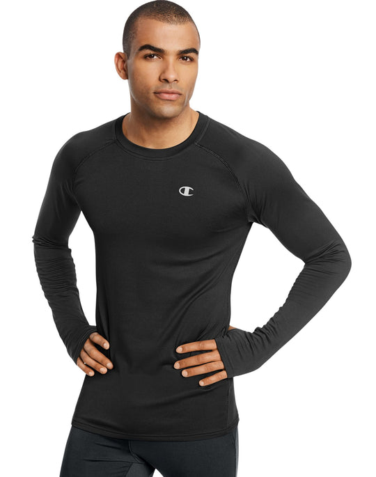 Champion Men`s Gear Cold Weather Long-Sleeve Tee