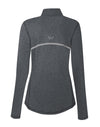 Champion Women`s Gear Marathon 1/4 Zip Long-Sleeve Top