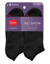 Hanes Women`s Ultimate 6-Pack No-Show Socks