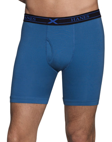 Hanes Men`s Ultimate FreshIQ X-Temp Performance Stretch 3-Pack Assorted Boxer Briefs