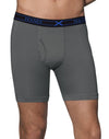 Hanes Men`s Ultimate FreshIQ X-Temp Performance Stretch 3-Pack Black/Grey Assorted Boxer Briefs