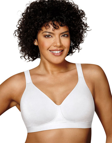 Playtex Womens 18 Hour Cotton Stretch Ultimate Lift and Support Wirefree Bra