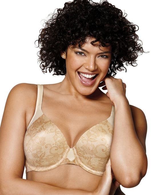 Playtex Womens Love My Curves T-Shirt Underwire Bra