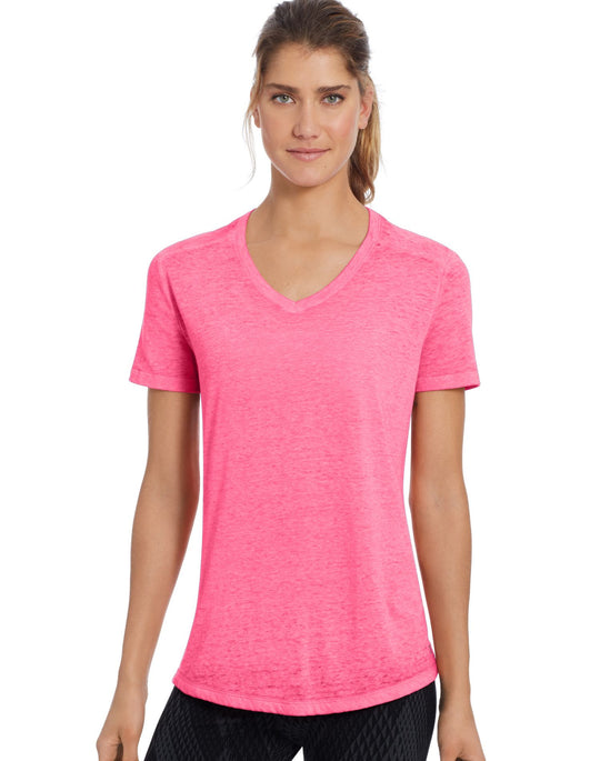Champion Women`s Authentic Wash Boyfriend Tee