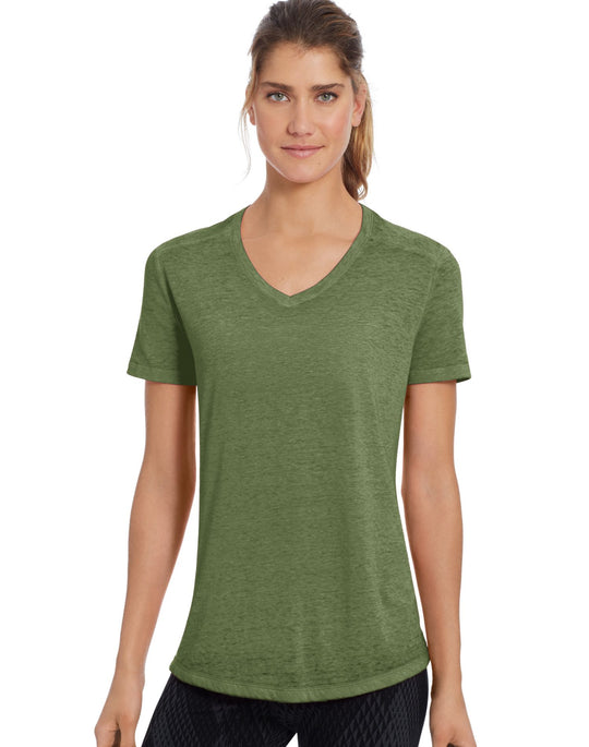 Champion Women`s Authentic Wash Boyfriend Tee