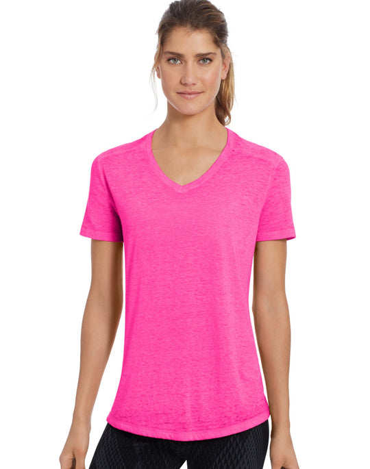 Champion Women`s Authentic Wash Boyfriend Tee