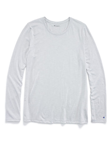 Champion Womens Jersey Long-Sleeve Stripe Tee