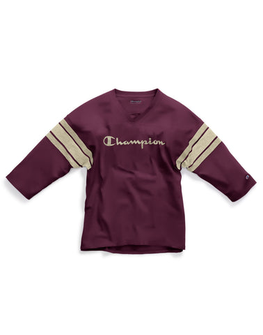 Champion Womens Heritage Football Tee