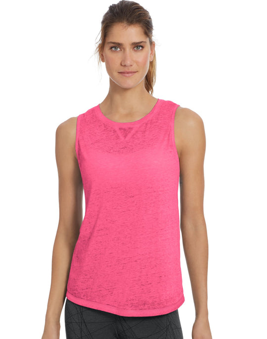 Champion Women`s Authentic Wash Muscle Tank