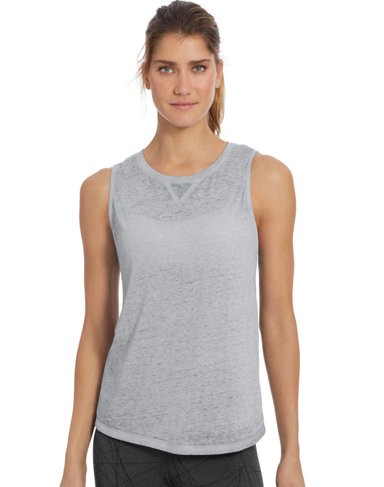 Champion Women`s Authentic Wash Muscle Tank