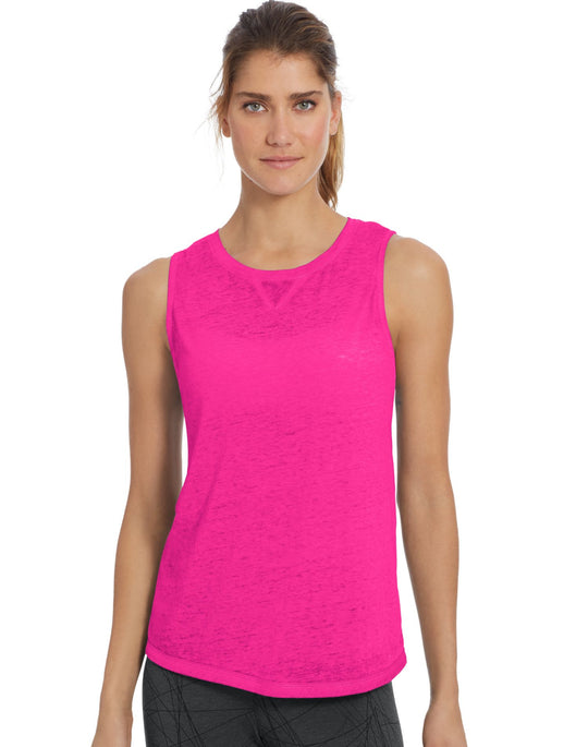 Champion Women`s Authentic Wash Muscle Tank