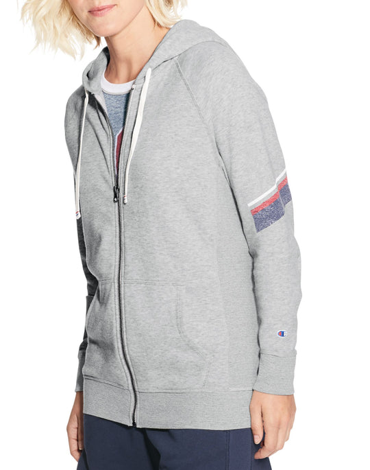 Champion Womens Heritage French Terry Zip Hoodie