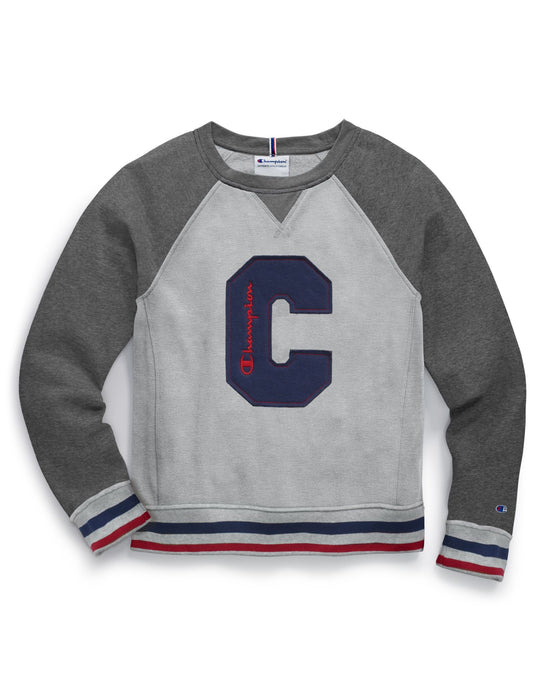 Champion Womens Heritage Fleece Crew Sweatshirt