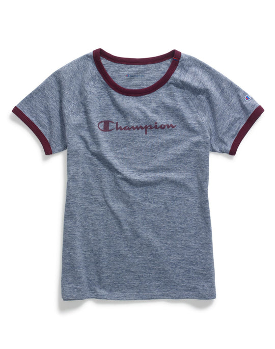 Champion Womens Heritage Ringer Tee