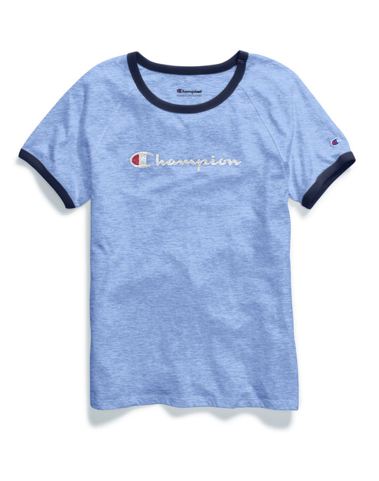 Champion Womens Heritage Ringer Tee