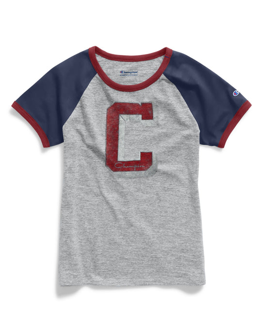 Champion Womens Heritage Ringer Tee
