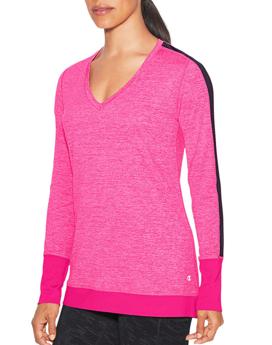 Champion Womens Absolute Mesh Long Sleeve Tee