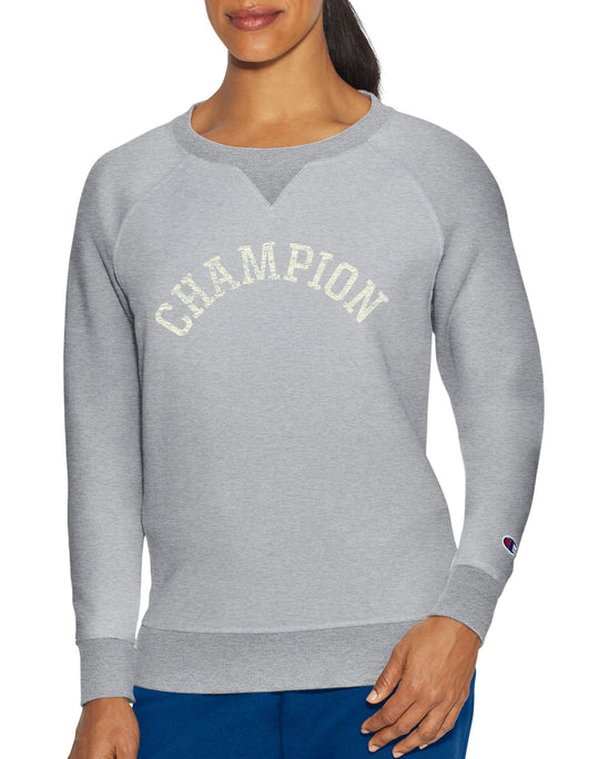 Champion Womens Heritage Fleece Crew Sweatshirt