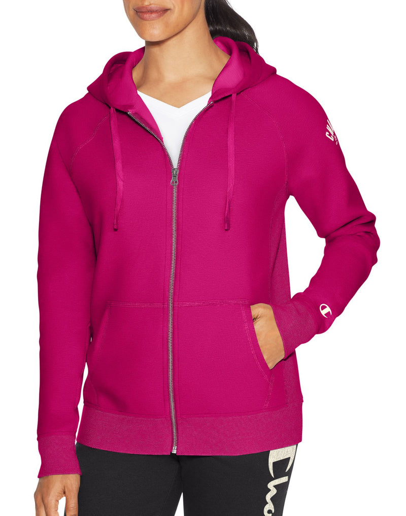 Champion Womens Heritage Fleece Full Zip Hoodie