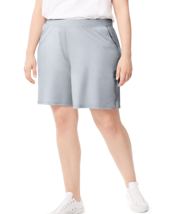 Just My Size Women`s Plus-Size Cotton Jersey Pocket Shorts