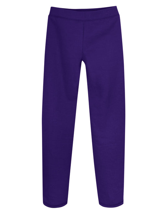 Hanes Girls` Fleece Open Bottom Sweatpants