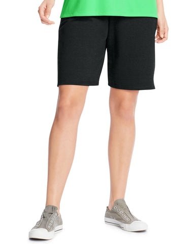 Just My Size Womens French Terry Shorts with Pockets
