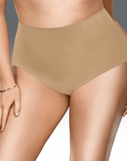 Flexees Women`s Plus Size Brief